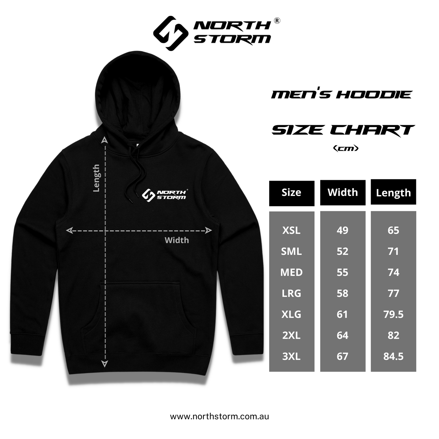 Men's North Storm® Hoodie Jumpers $79.95